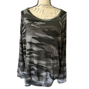 Buffalo David Bitton Stretch Camouflage Long Sleeve Shirt Size XL